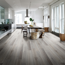 Light Grey Vinyl Plank Flooring ｜Madera ｜Sense